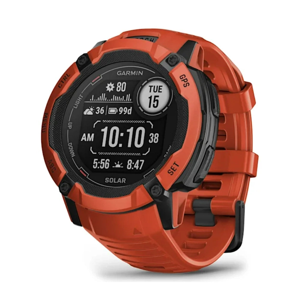 Garmin Instinct 2X Solar Flame Red