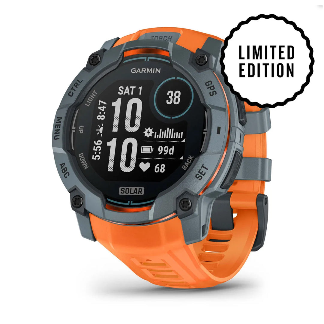 Garmin Instinct 3, 50mm, Solar, Twilight Bezel With Solstice Band