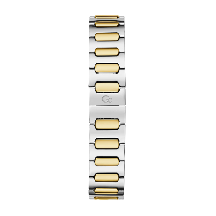 GC Women's Watch Silver & Gold Case Green Dial Quartz