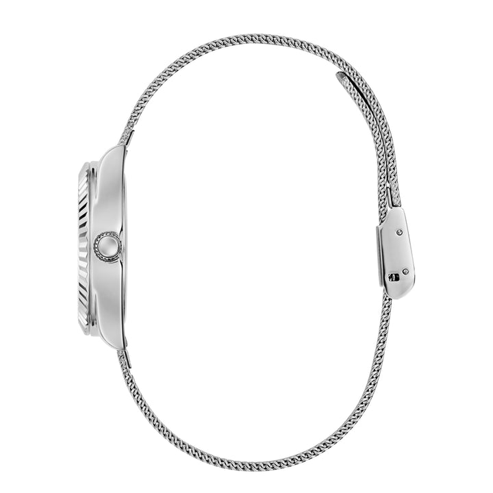 Guess Women's Watch Silver Tone Case Silver Dial Quartz