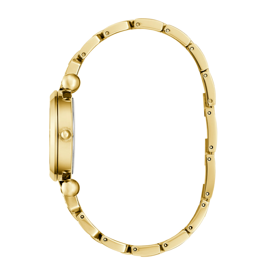 Guess Women's Watch Gold Tone Case Champagne Dial Quartz