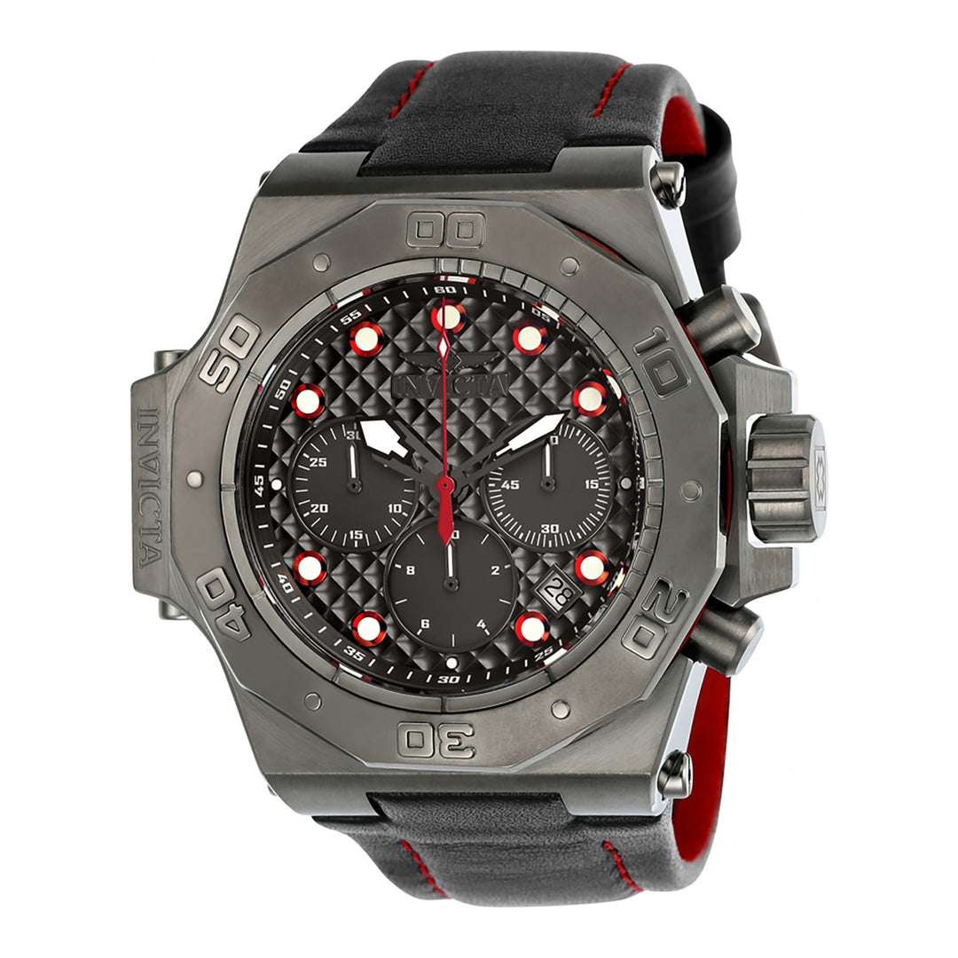 INVICTA Akula Men 58mm Stainless Steel Titanium Gunmetal dial VD53 Quartz