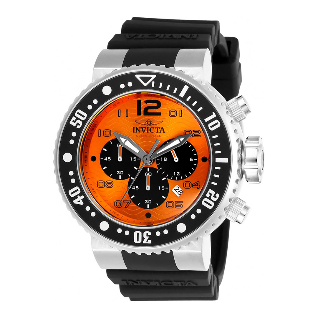 INVICTA Pro Diver Men 52mm Stainless Steel + Aluminum Black + Silver + Steel Black+Orange dial VD53 Quartz