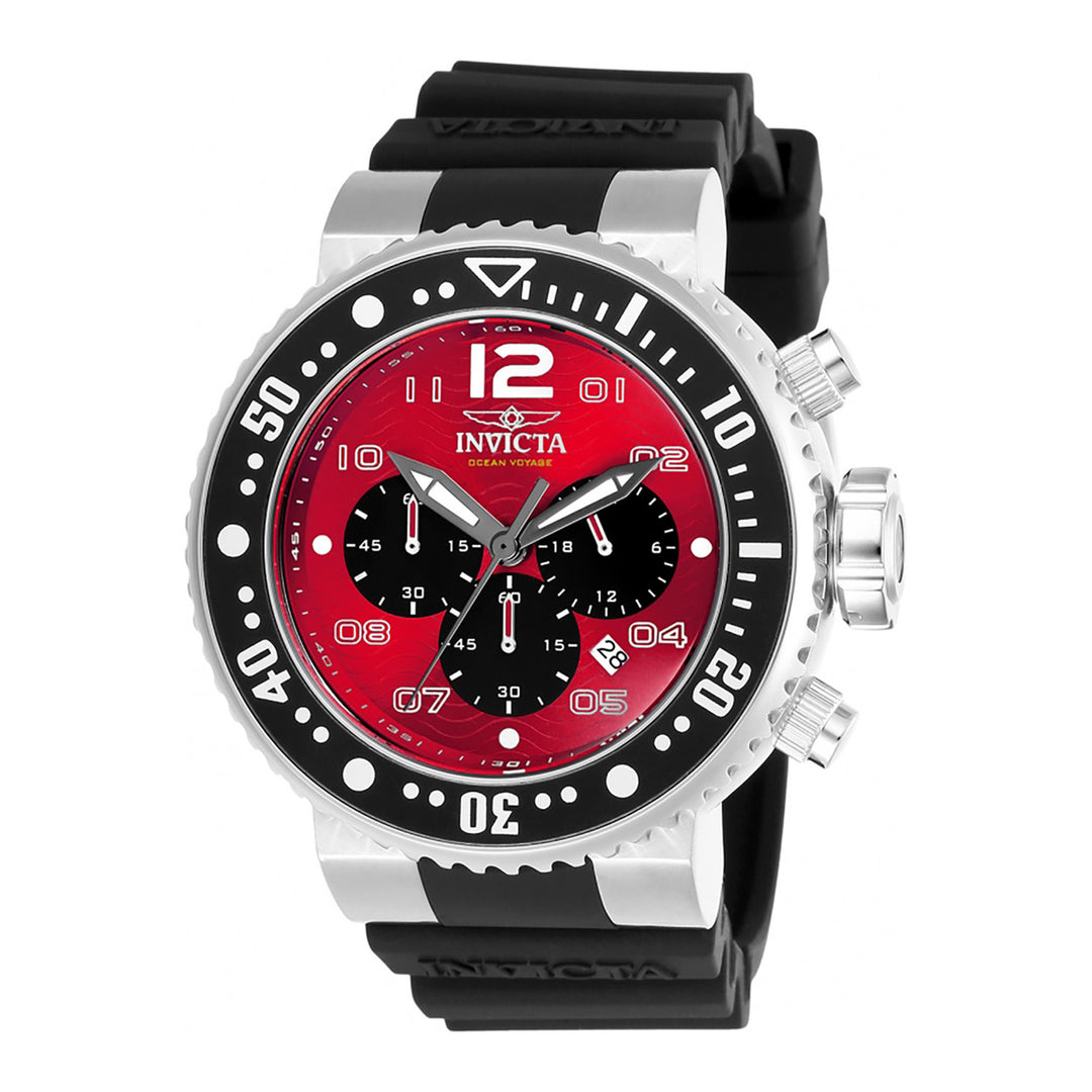 INVICTA Pro Diver Men 52mm Stainless Steel + Aluminum Black + Silver + Steel Black+Red dial VD53 Quartz