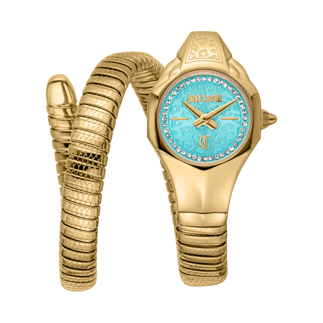 Just Cavalli Women's Signature Snake Quartz Watch