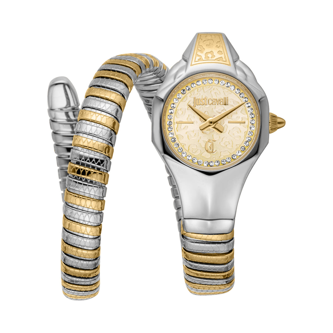 Just Cavalli Women's Signature Snake Quartz Watch