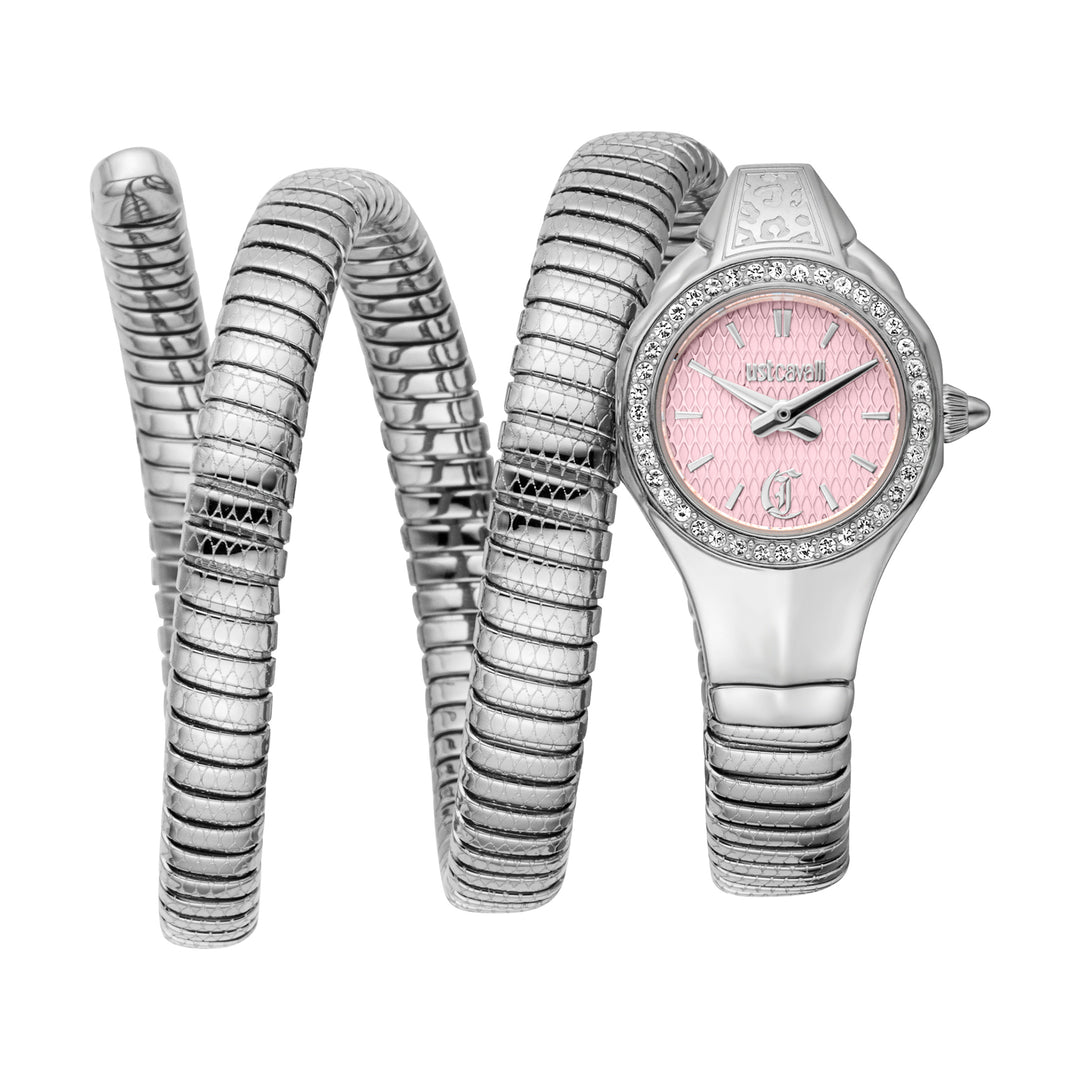 Just Cavalli Women's Signature Snake Quartz Watch