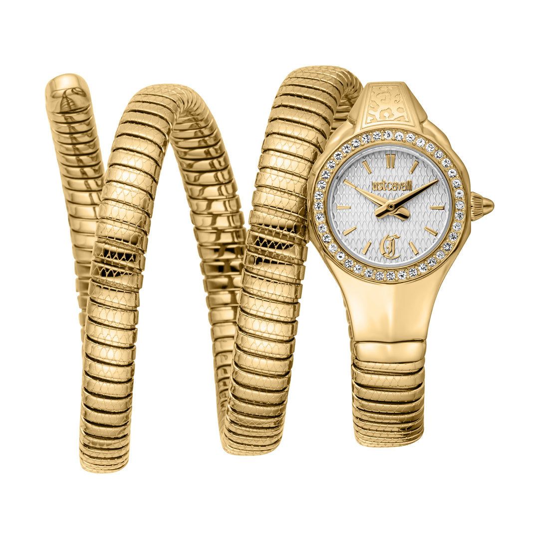 Just Cavalli Women's Signature Snake Quartz Watch