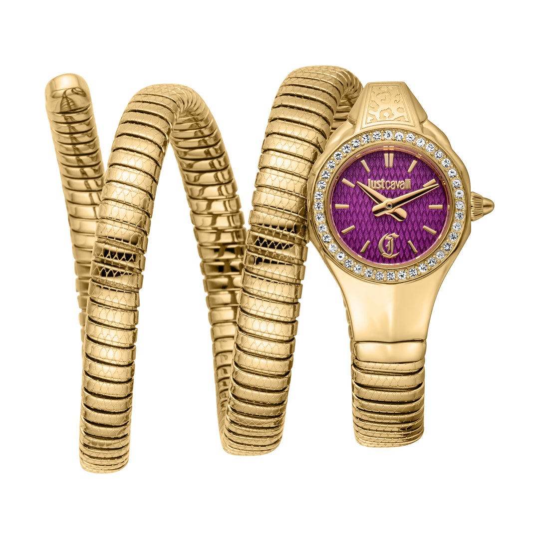 Just Cavalli Women's Signature Snake Quartz Watch