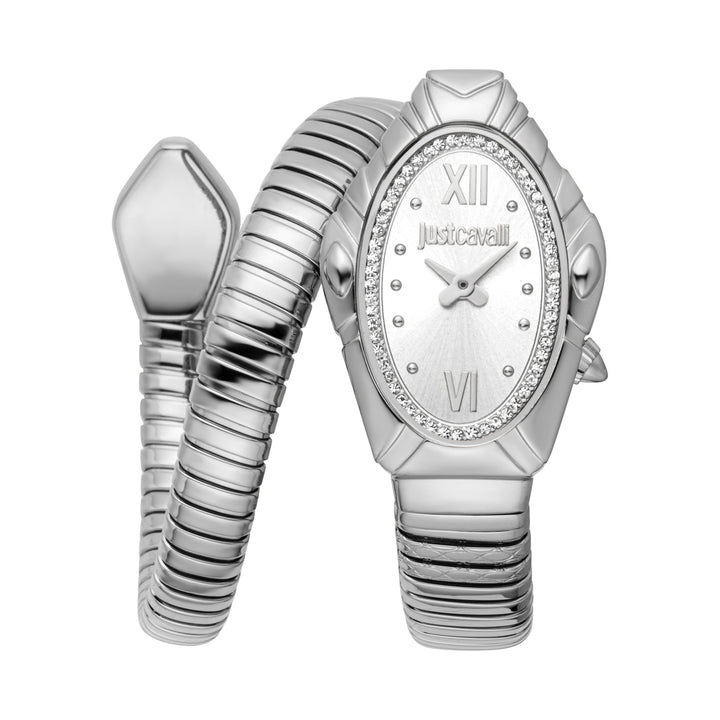 Just Cavalli Women's Signature Snake Quartz Watch