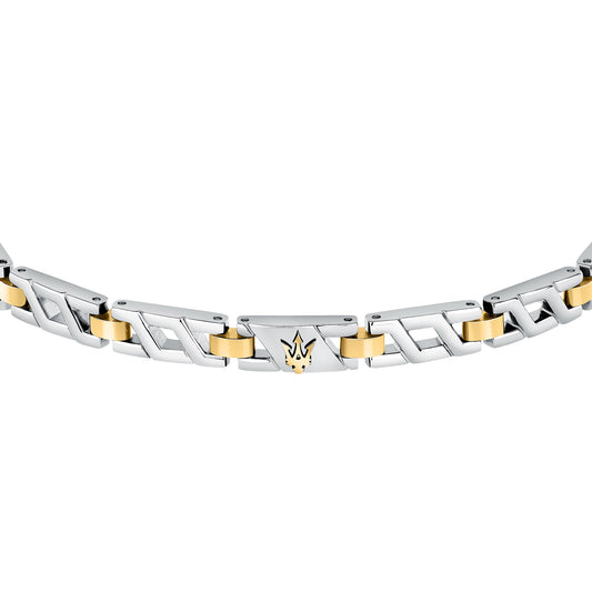 Maserati Iconic Bracelet with Ip YG 18.5+3CM