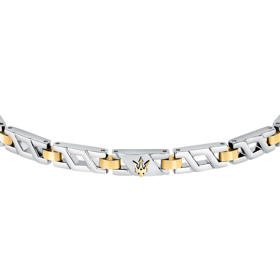 Maserati ICONIC BRACELET WITH IP YG 18.5+3CM