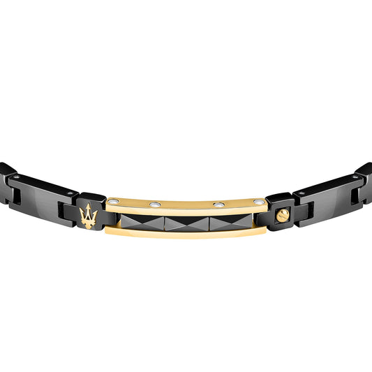 Maserati Ceramic BR W/ BLK CER+IP BLK&YG 18.5+3CM