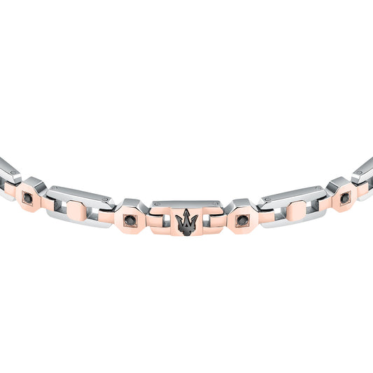 Maserati BR.IP RG+BLK Crystals 18+3.5CM
