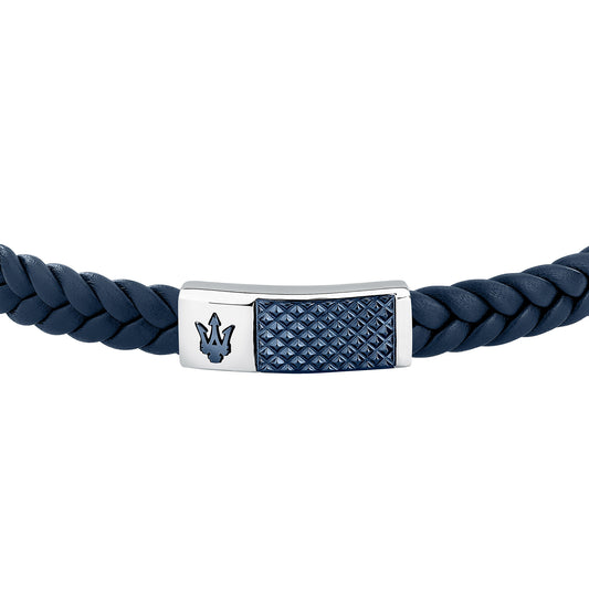Recycled Leather BR SS Blue 19+1CM