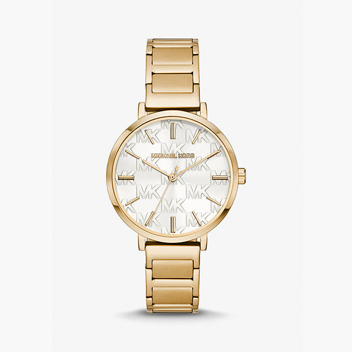 Michael Kors Addyson Women's Gold Stainless Steel Watch