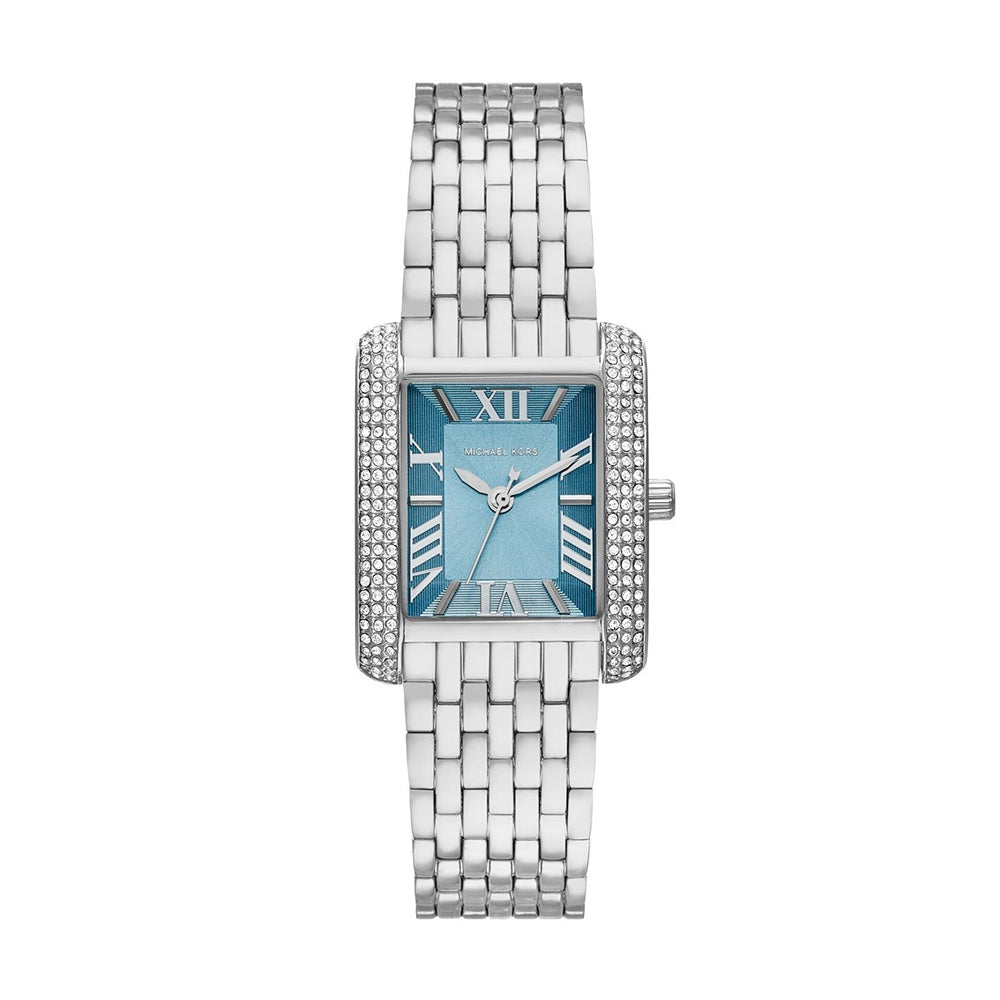 Michael Kors Emery Three-Hand Stainless Steel Watch