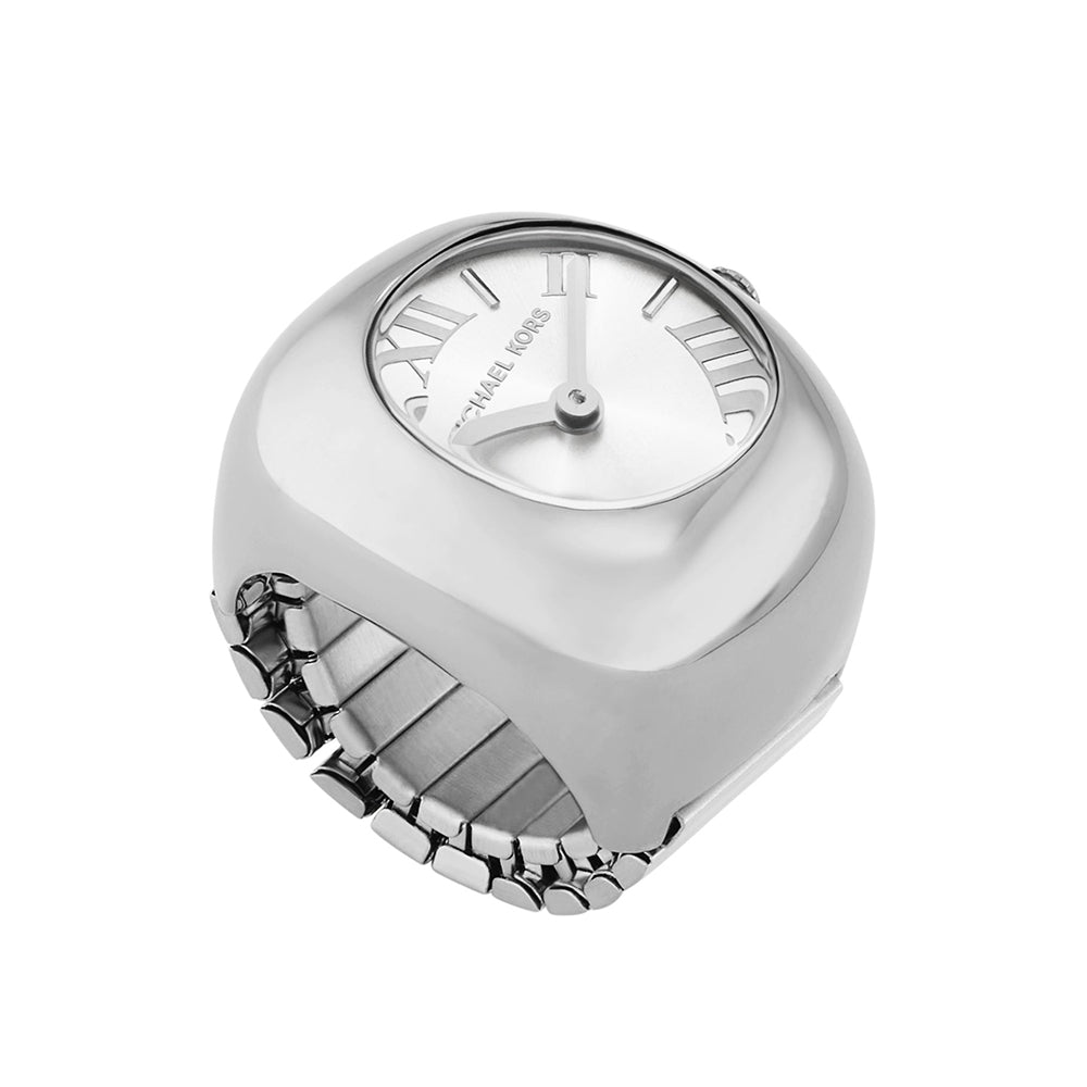 Michael Kors Rylee Two-Hand Stainless Steel Watch Ring