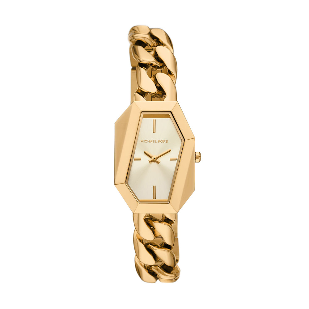 Michael Kors Suri Two-Hand Gold-Tone Stainless Steel Watch