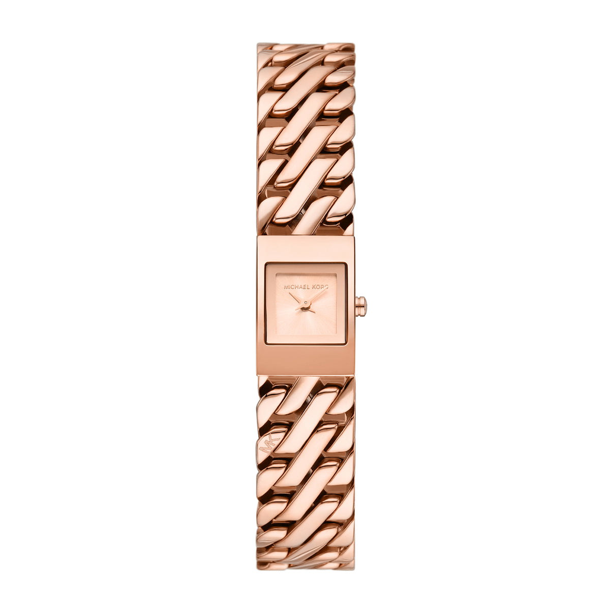 Michael Kors Women's Darrington Two-Hand Rose Gold-Tone Stainless Steel Watch