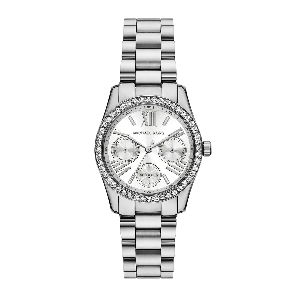 Michael Kors Women's Lexington Multifunction Stainless Steel Watch