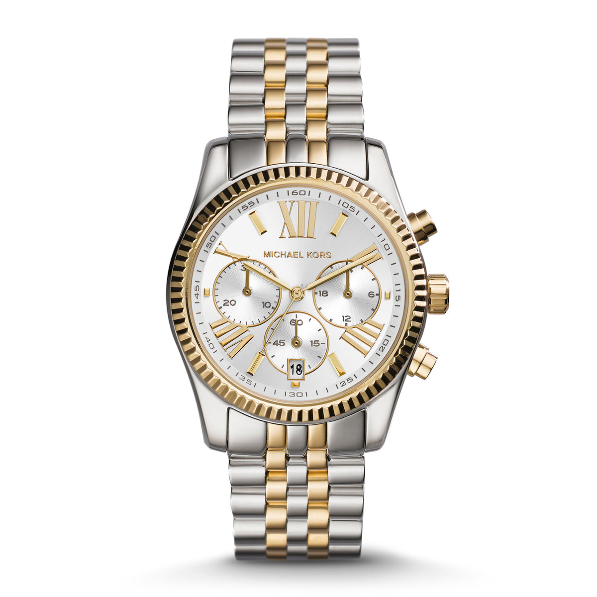 Michael Kors Lexington Silver Dial Watch