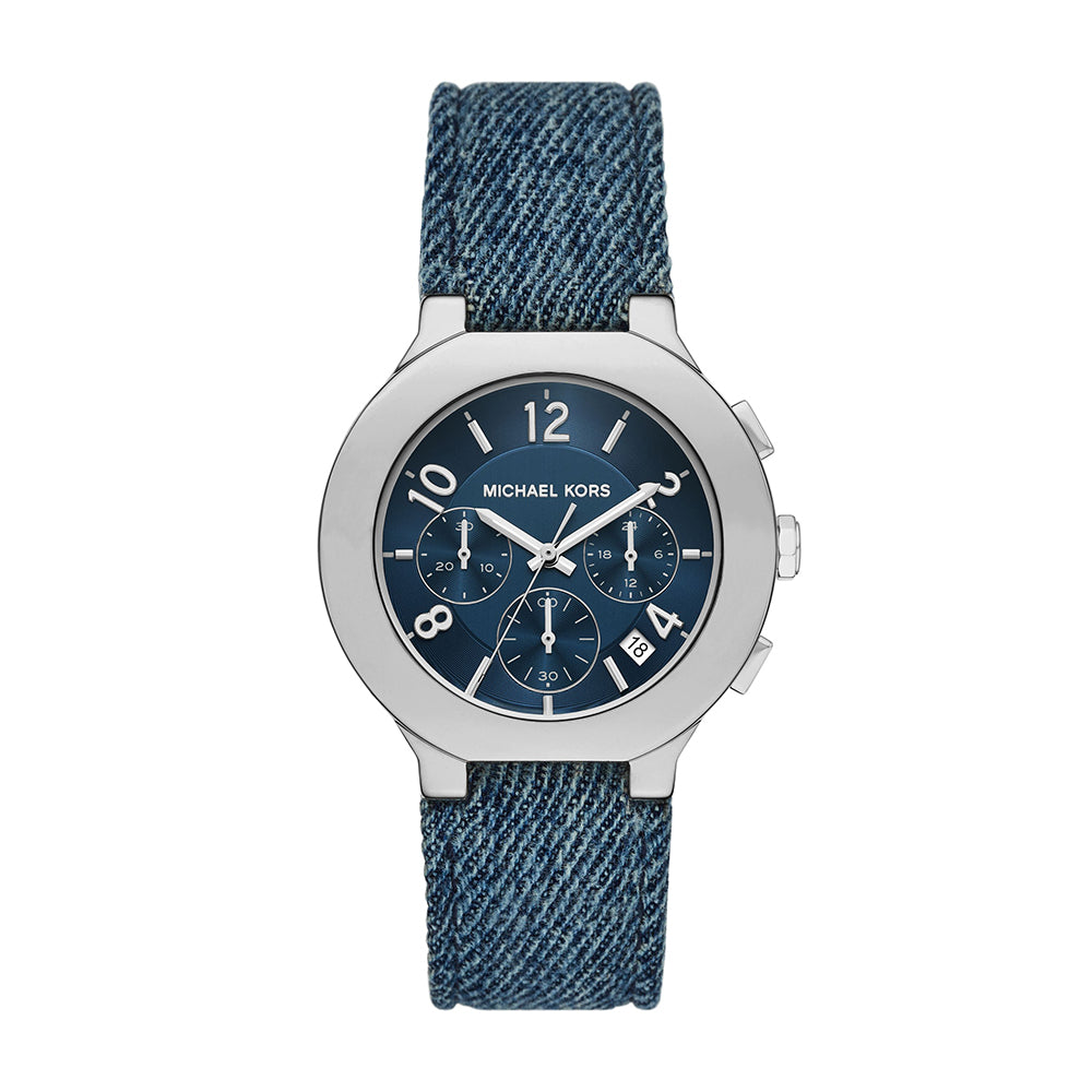 Michael Kors Gramercy Chronograph Blue Denim Watch
