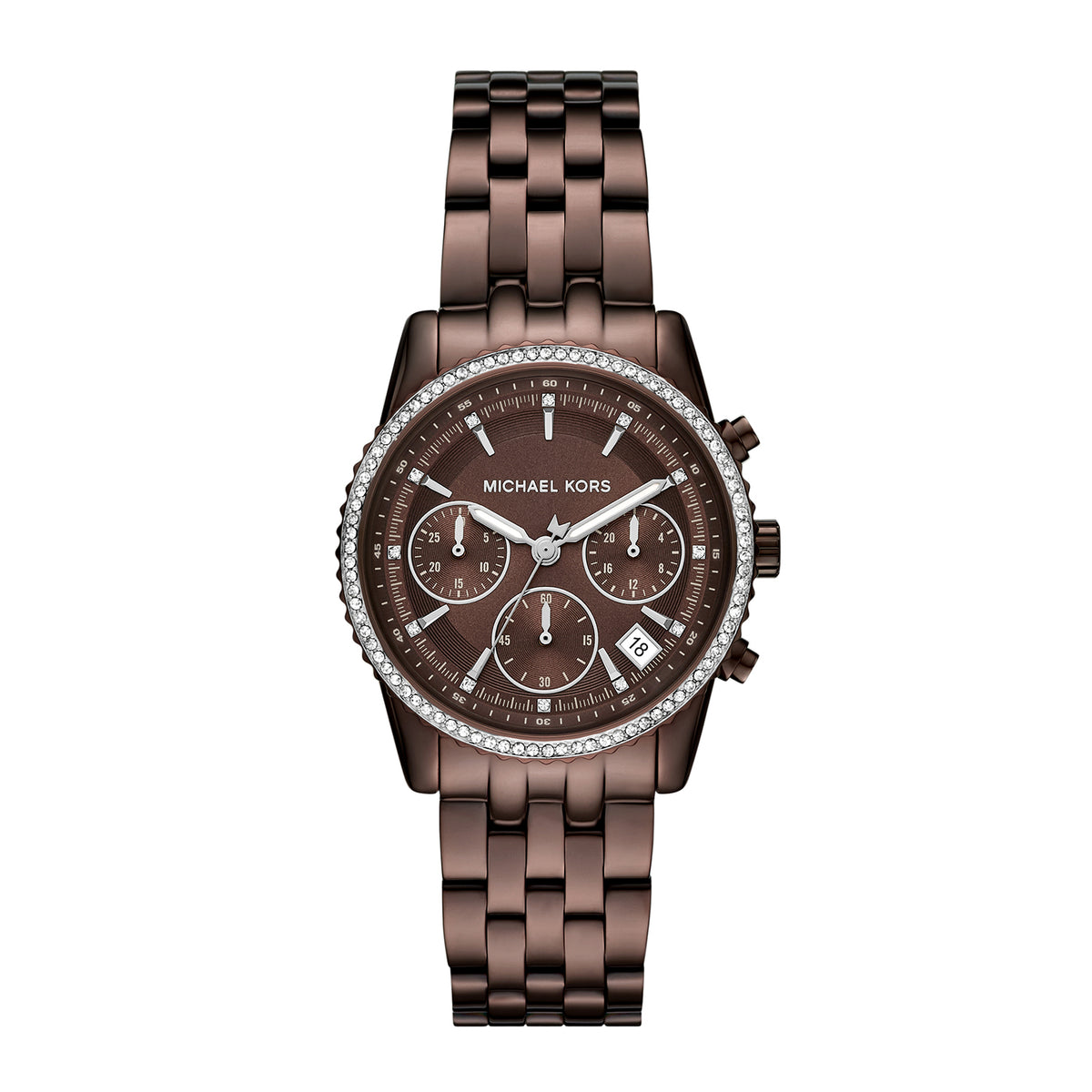 Michael Kors Women's Bryant Chronograph Brown Stainless Steel Watch