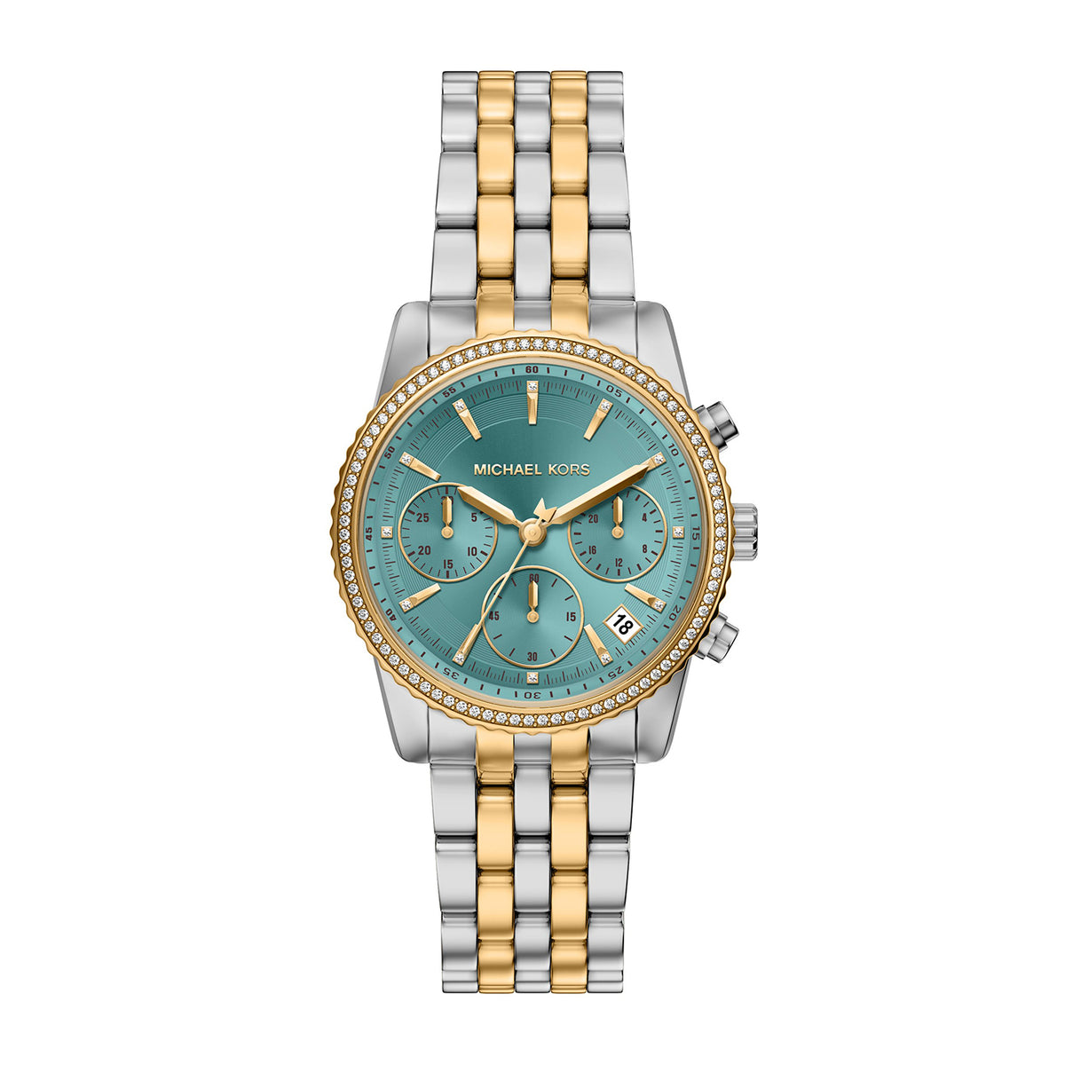 Michael Kors Women's Bryant Chronograph Two-Tone Stainless Steel Watch