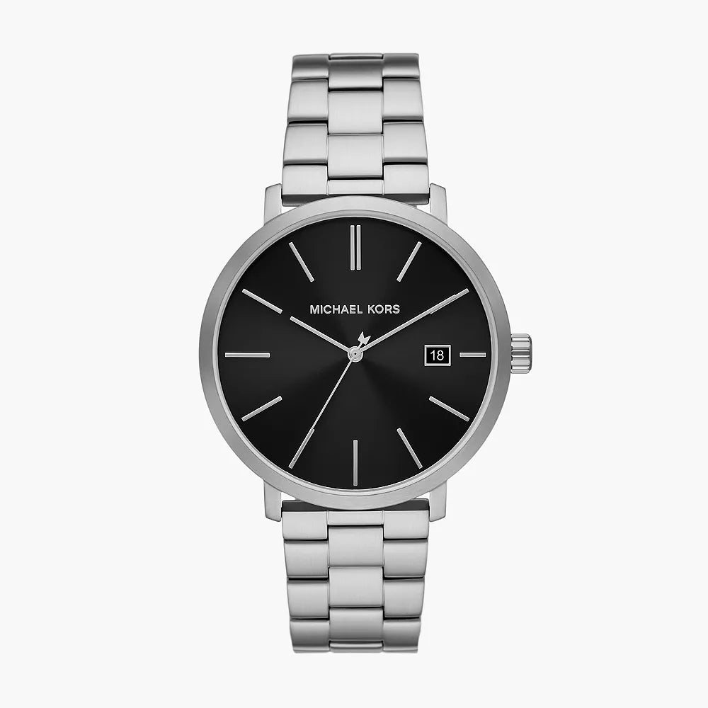 Michael Kors Blake Three-Hand Date Stainless Steel Watch