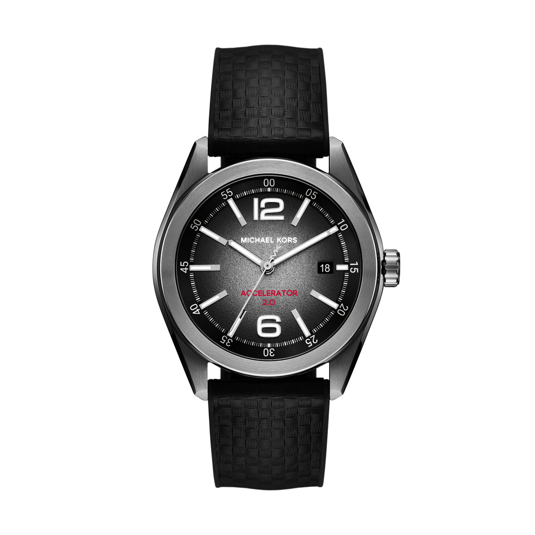 Michael Kors Mens Gunmetal Fabric Men's Watch
