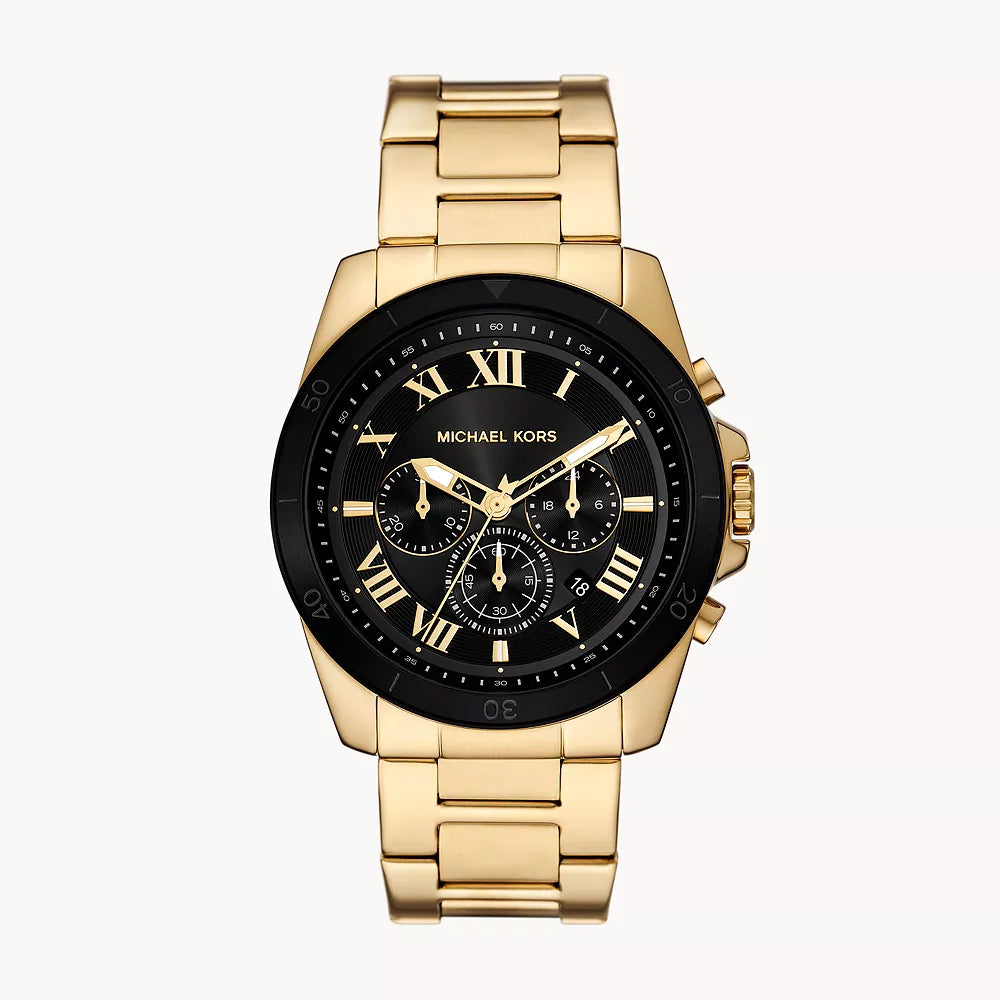 Michael Kors Alek Chronograph Gold-Tone Stainless Steel Watch