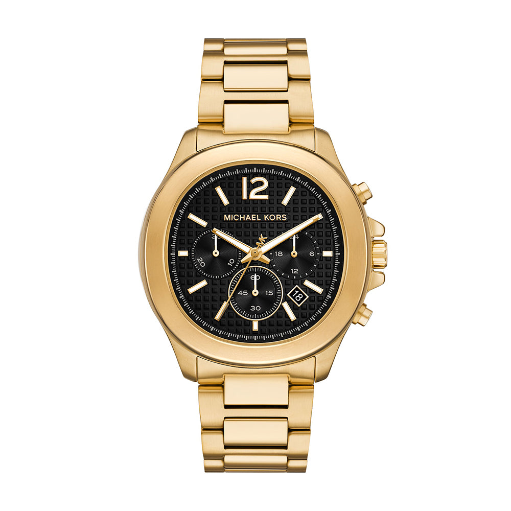 Michael Kors Sage Chronograph Gold-Tone Stainless Steel Watch