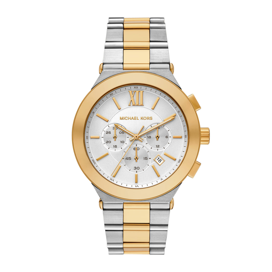 Michael Kors Men's Billie Chronograph Two-Tone Stainless Steel Watch