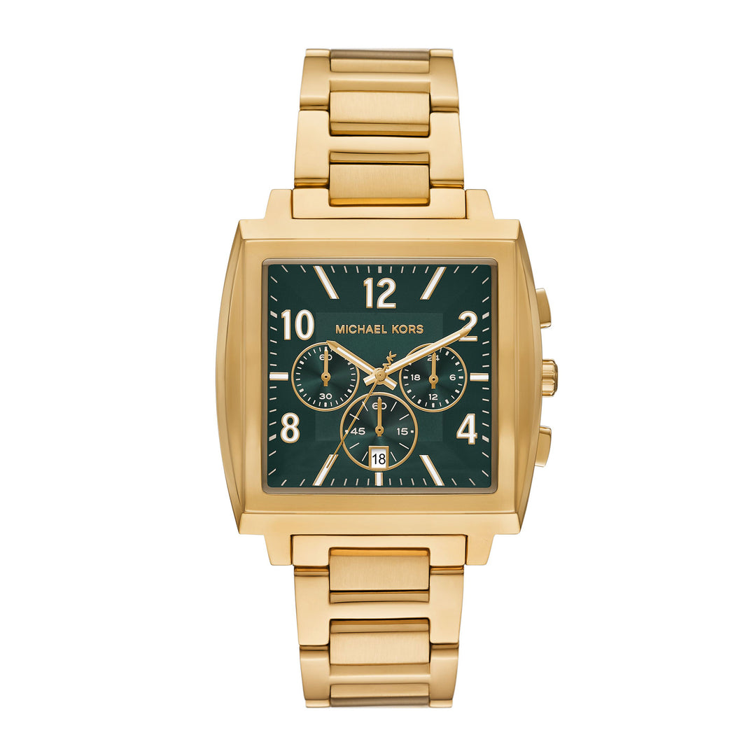 Michael Kors Men's Rhys Chronograph Gold-Tone Stainless Steel Watch