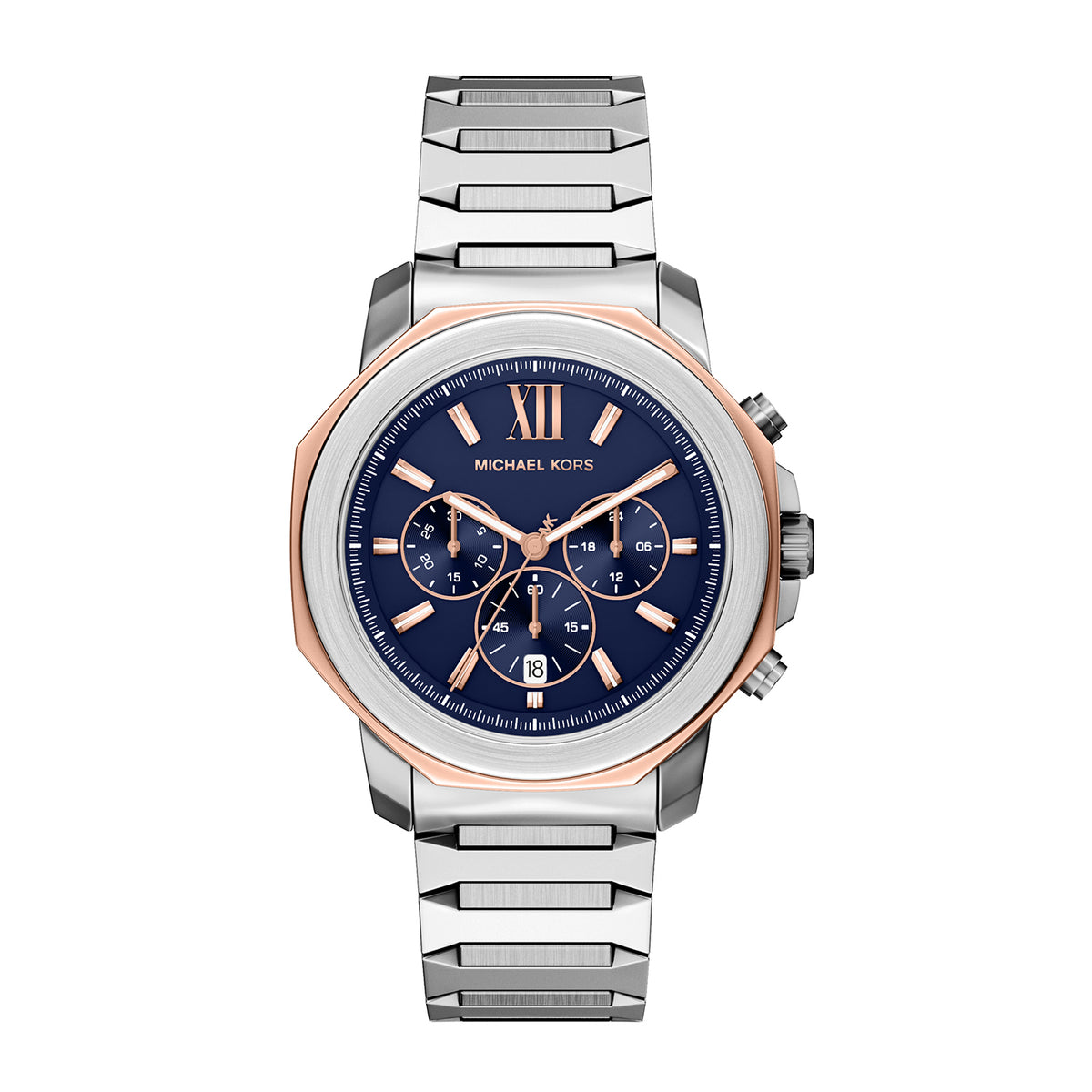 Michael Kors Men's Prescott Chronograph Stainless Steel Watch