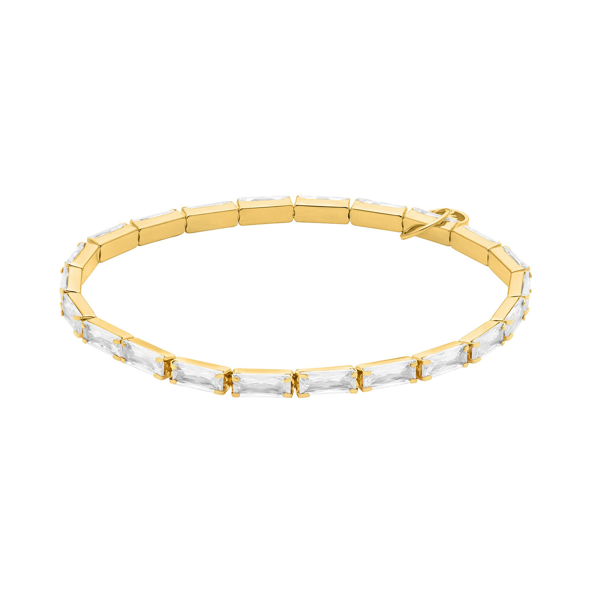 Michael Kors Women's Baguette Stretch Tennis Bracelet