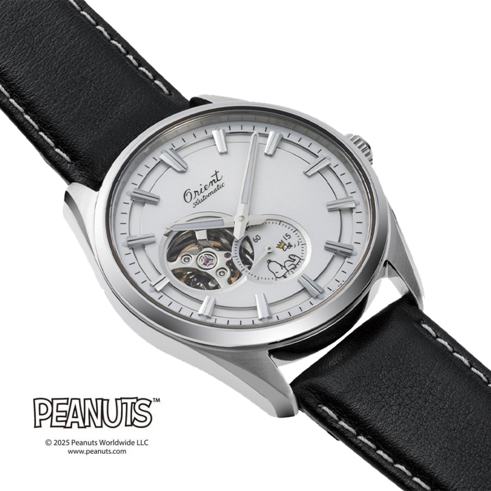Orient Contemporary X Peanuts 75th Anniversary Open-Heart Limited Edition Watch
