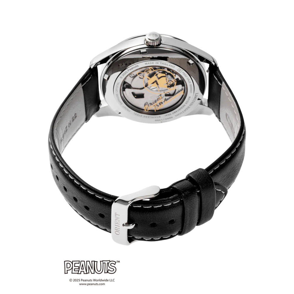Orient Contemporary X Peanuts 75th Anniversary Open-Heart Limited Edition Watch