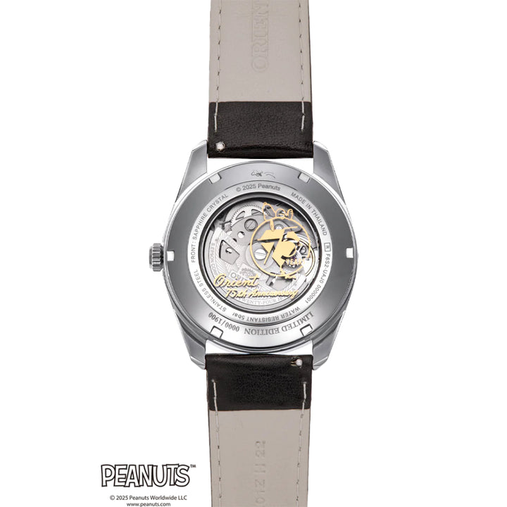 Orient Contemporary X Peanuts 75th Anniversary Open-Heart Limited Edition Watch