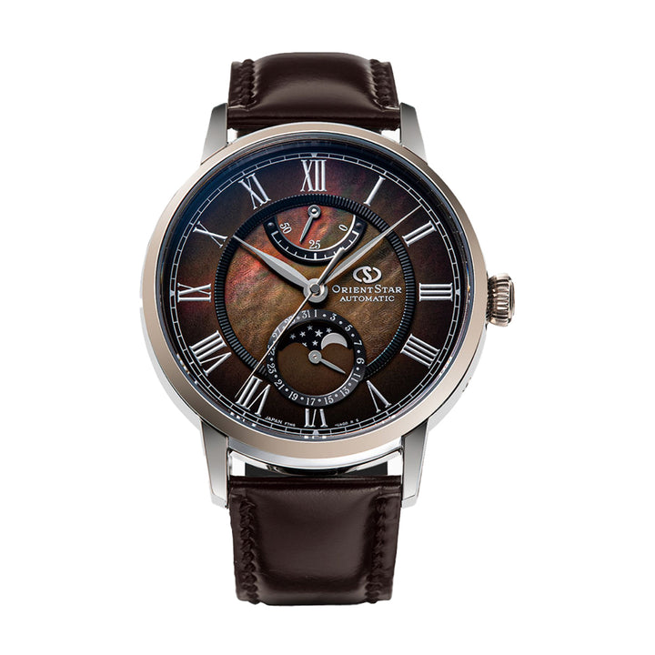 Orient Star Men's Classic Moon Phase Lake Tazawa Limited Edition Watch