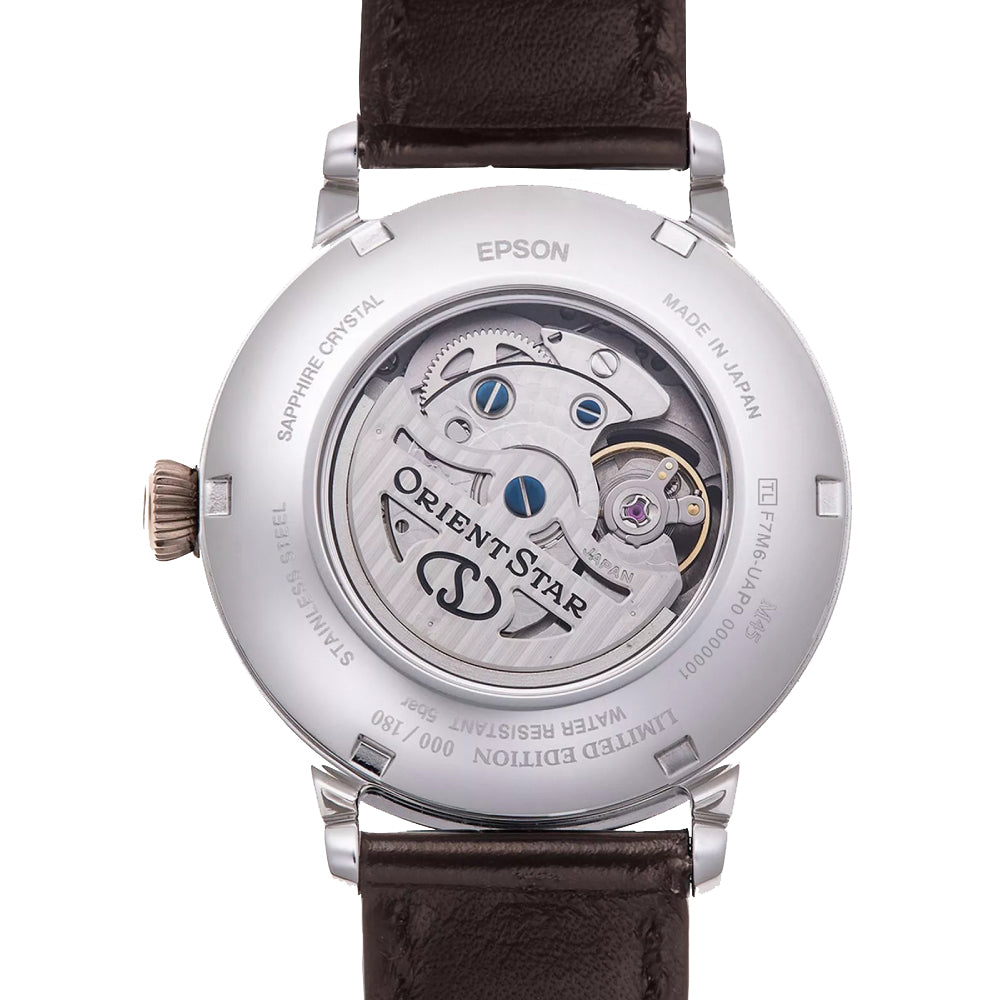 Orient Star Men's Classic Moon Phase Lake Tazawa Limited Edition Watch