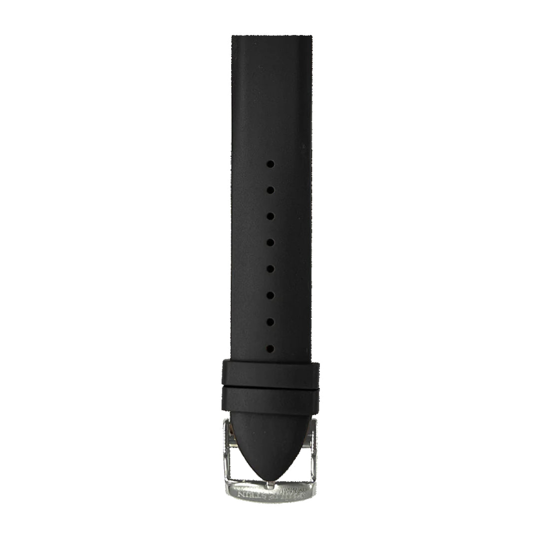 PHILIP STEIN Signature Black Rubber Strap Size 1