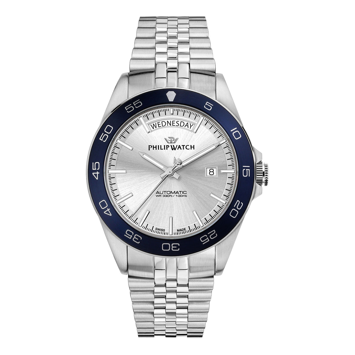Philip Watch Men's Caribe 42mm Automatic Analog Watch R8223597113