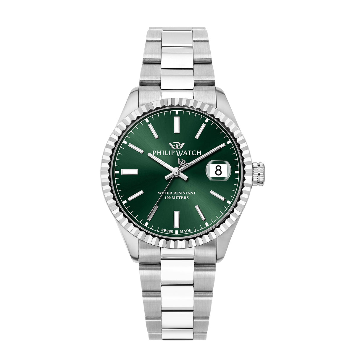 Philip Watch Men's Caribe 39mm Quartz Analog Watch R8253597115