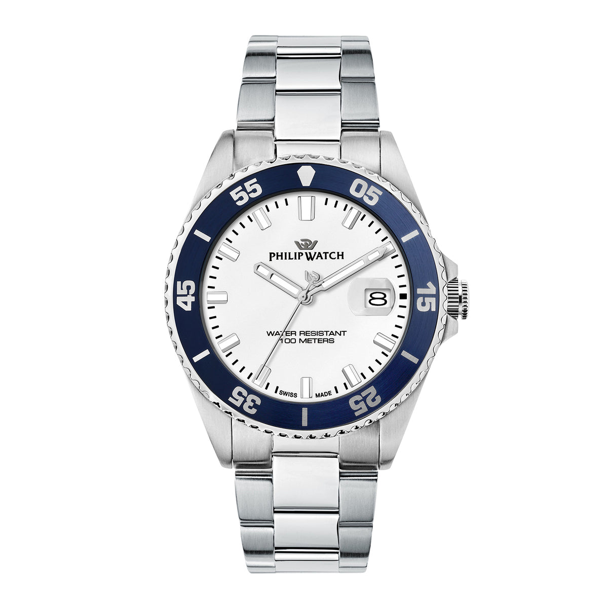 Philip Watch Men's Caribe Sport 42mm Quartz Analog Watch R8253597121