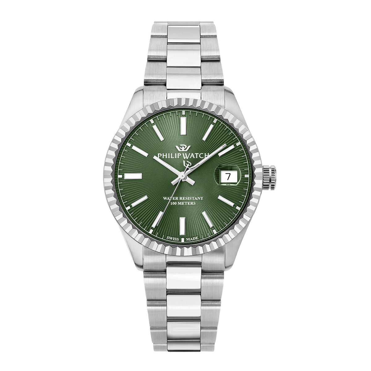 Philip Watch Men's Caribe 39mm Quartz Analog Watch R8253597125