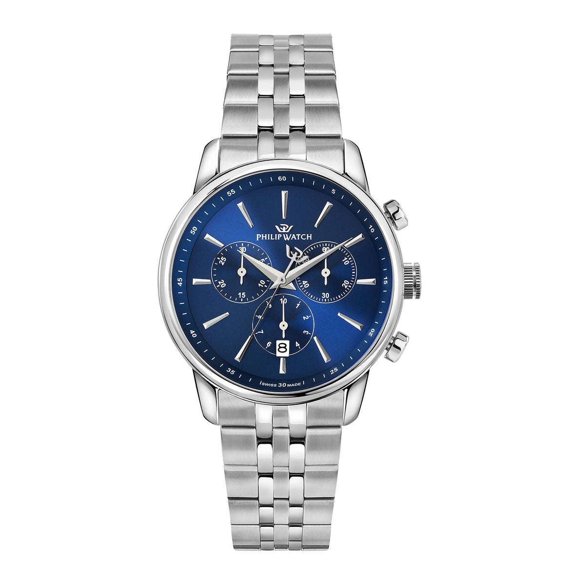 Philip Watch Men's Anniversary 40mm Quartz Analog Watch R8273650006