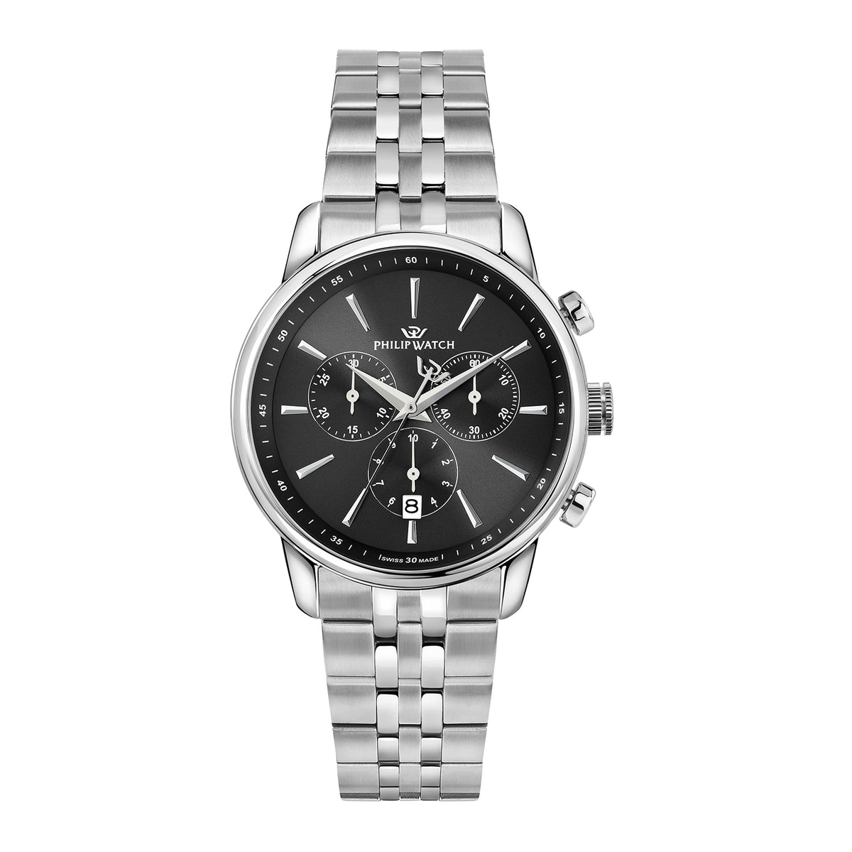 Philip Watch Men's Anniversary 40mm Quartz Analog Watch R8273650008