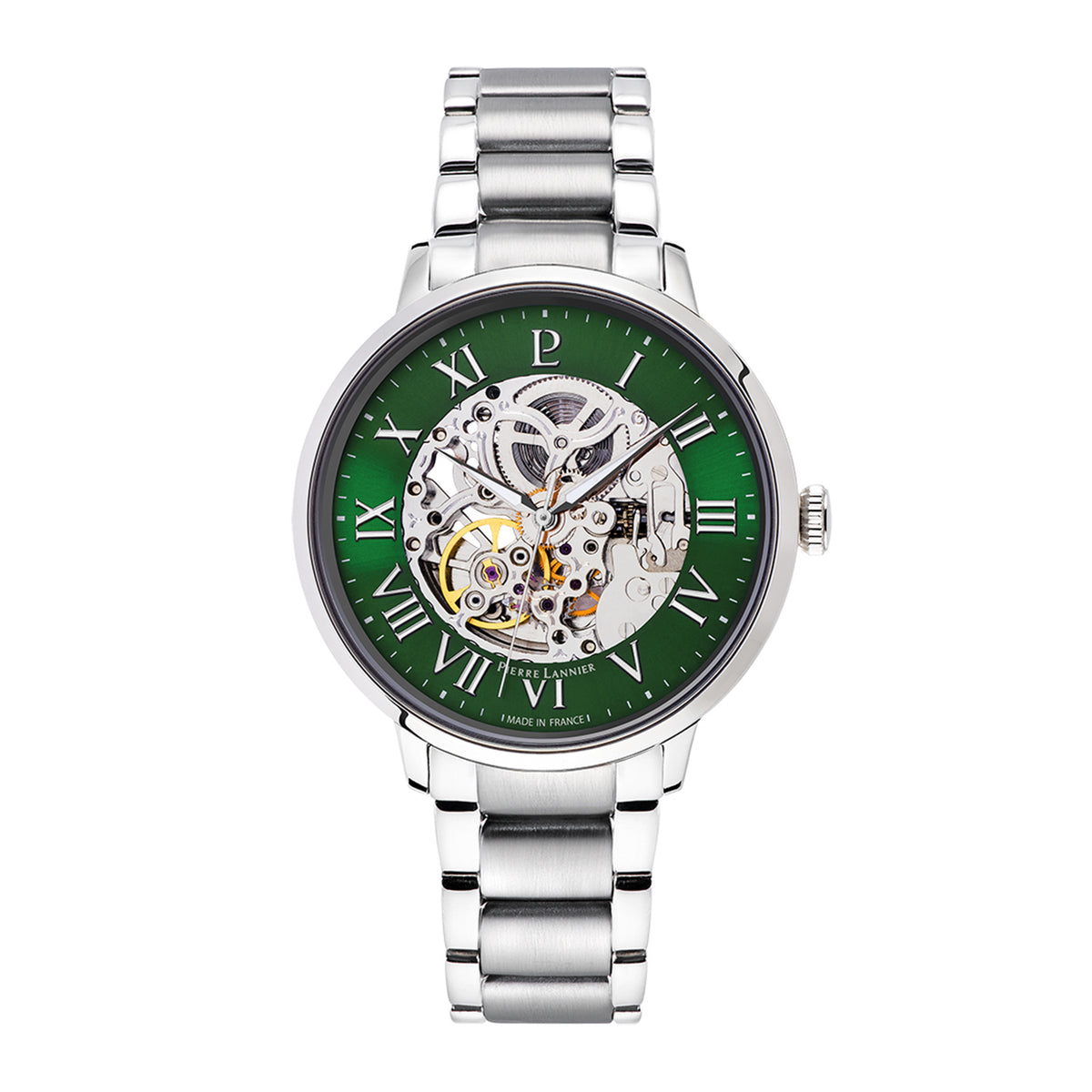Automatic Silver Stainless Steel Silver